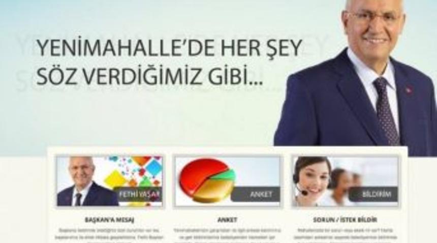 Başkan Yaşar&rsquo;ın Kişisel Web Sitesi Yenilendi