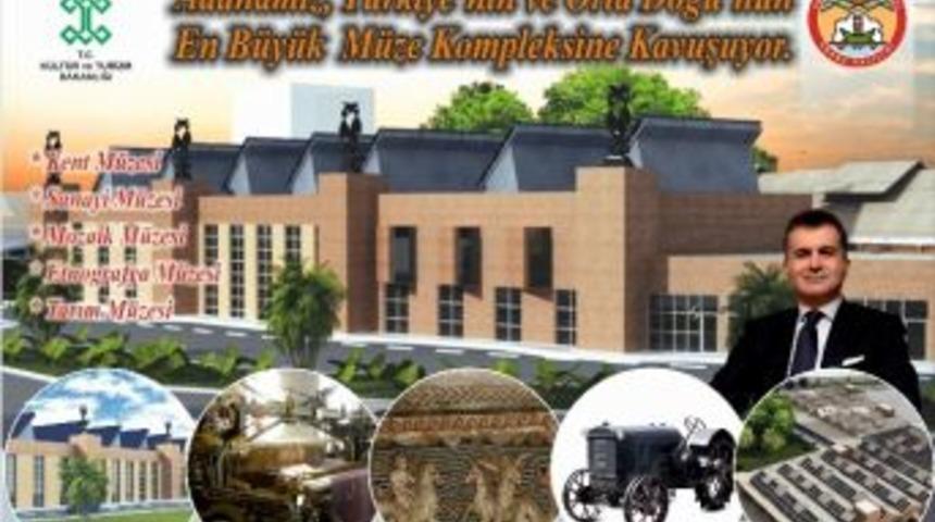 Yeni M&uuml;ze Kompleksi Adana&rsquo;nın Gururu Olacak