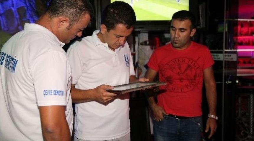 Bodrum Belediyesi Ses Denetimlerine Yalıkavak&rsquo;ta Devam Etti