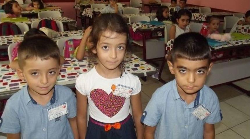(&ouml;zel Haber) Minikler Okula Başladı