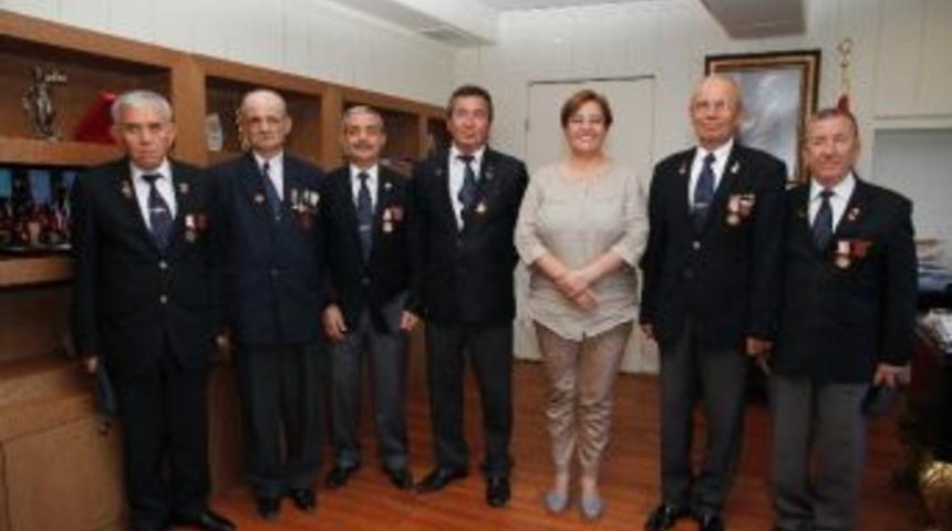 Gazilerden Başkan Pekdaş&rsquo;a Ziyaret