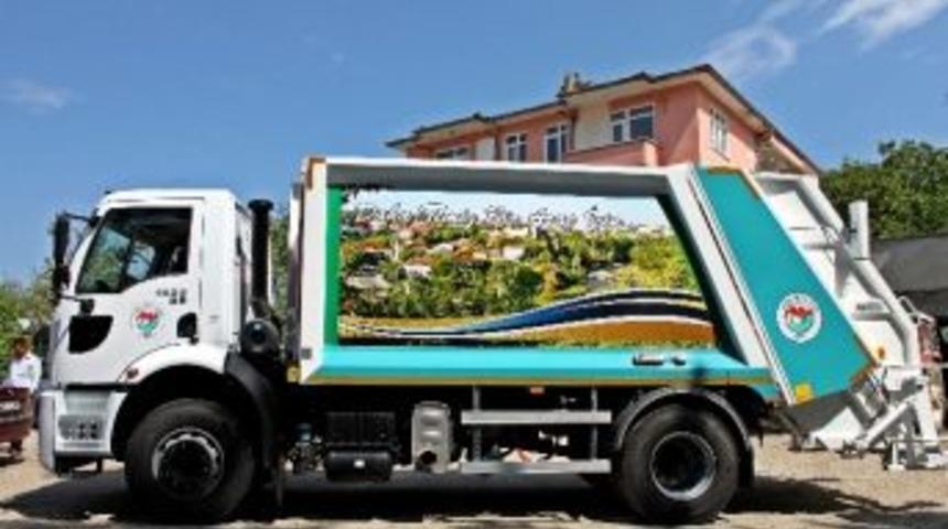 Ara&ccedil; Belediyesine Yeni Temizlik Aracı