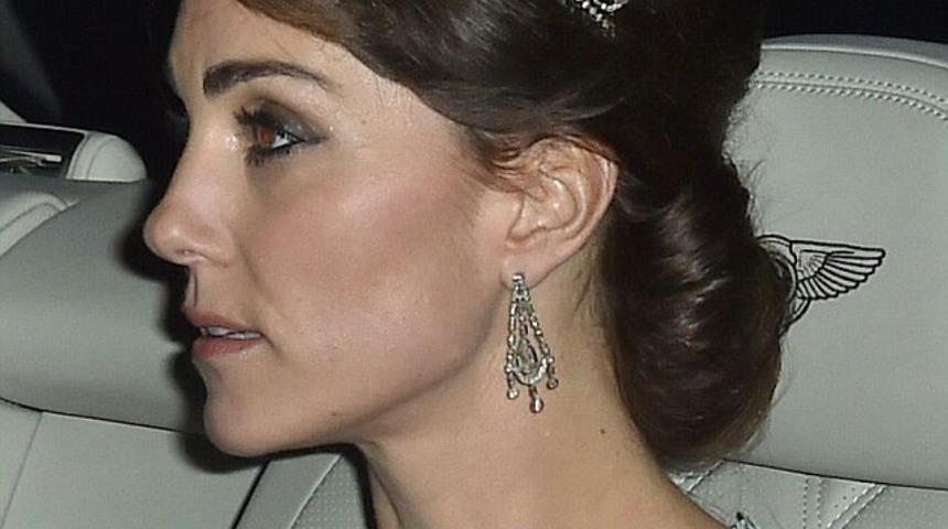 Kate Middleton, Prenses Diana'nın tacını giydi 