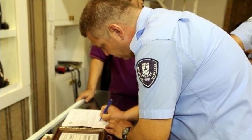 Bodrum Zabıta Ekipleri Denetlemelerini S&uuml;rd&uuml;r&uuml;yor