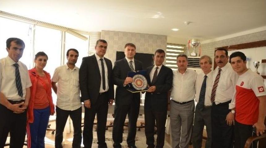 Judo Federasyonu&rsquo;ndan Erzurum Ghsim&rsquo;ye Teşekk&uuml;r Plaketi