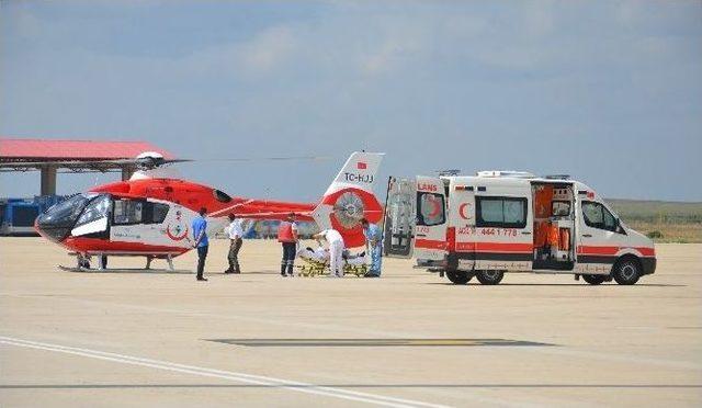 Hastaneler Yoğun Olunca Çorlu’ya Getirildi