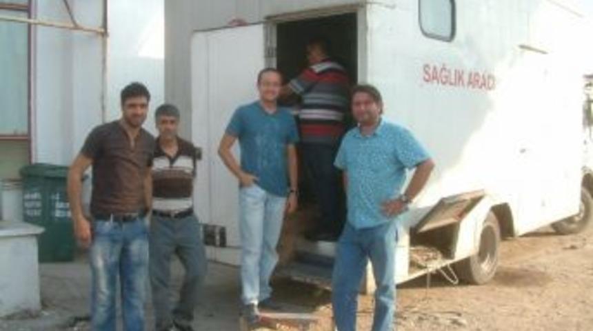 Burhaniye&rsquo;de &Ccedil;alışanlara Sağlık Taraması