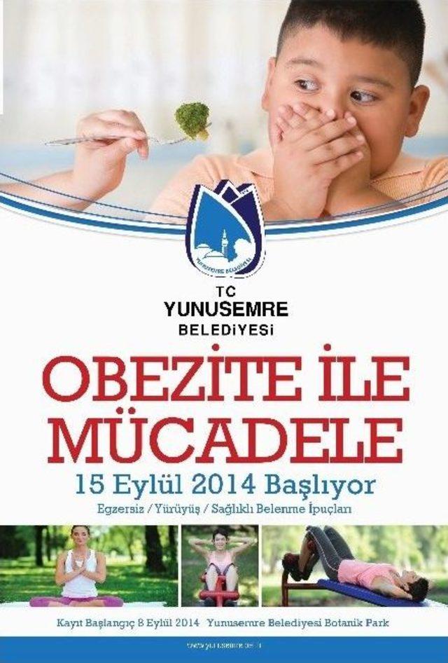 Yunusemre Belediyesi’nden Obezite İle Mücadele Kampanyası