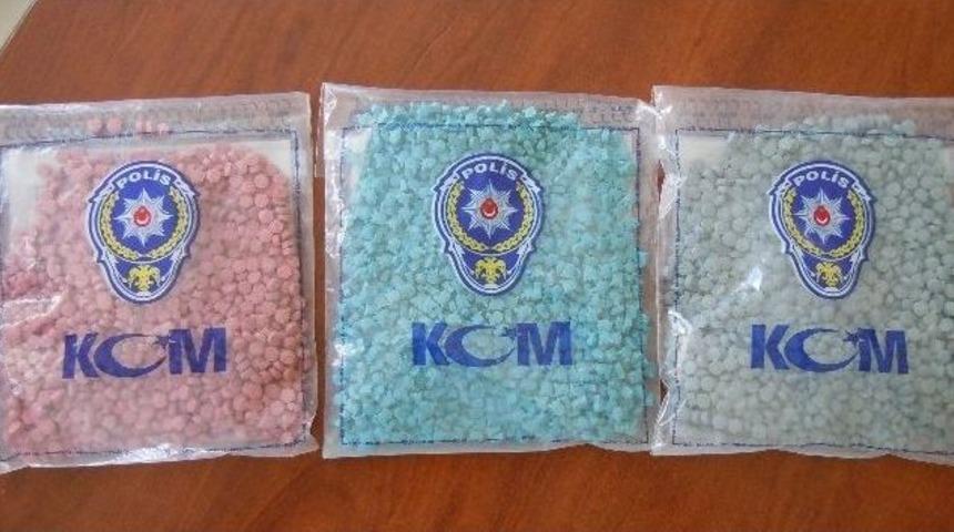 Aydın&rsquo;da 2958 Adet Ecstacy Ele Ge&ccedil;irildi