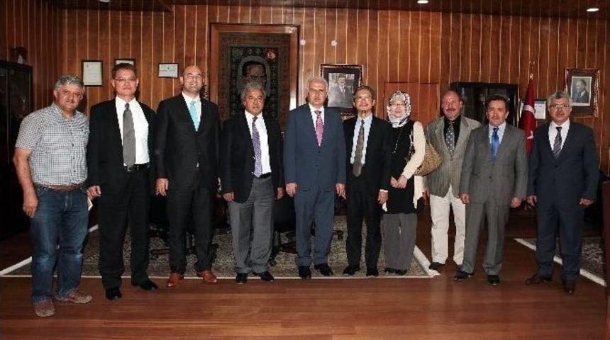 Tayvan Heyeti Atat&uuml;rk &Uuml;niversitesini Ziyaret Etti