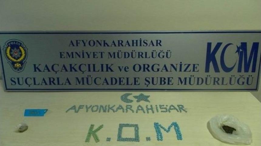 Afyonkarahisar&rsquo;da Uyuşturucu Operasyonları
