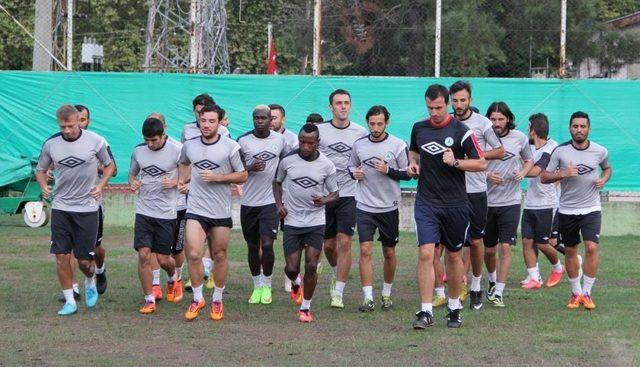 Giresunspor'da, Adana Demirspor Maçı Hazırlıkları