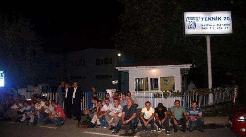 Patronlarını Rehin Alıp, Tazminatlarını İstediler