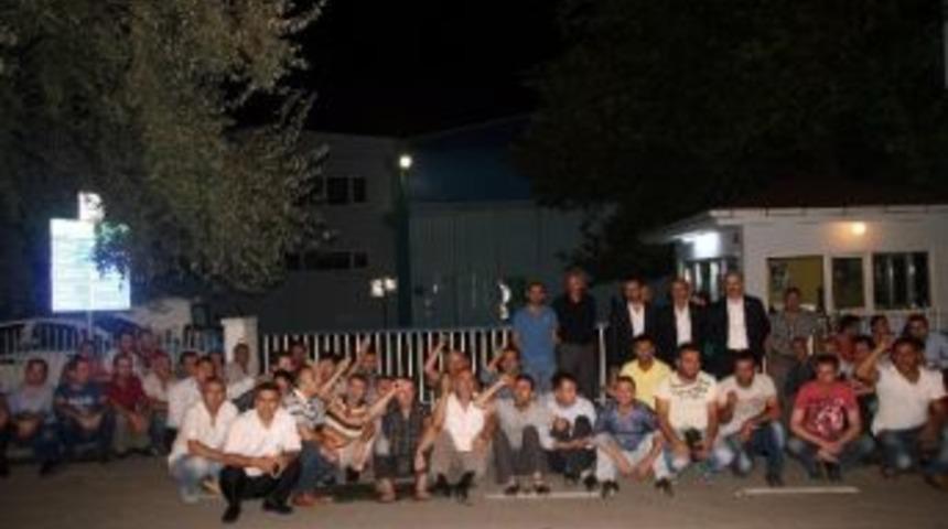 Patron S&ouml;z Verdi, İş&ccedil;iler Eyleme Son Verdi