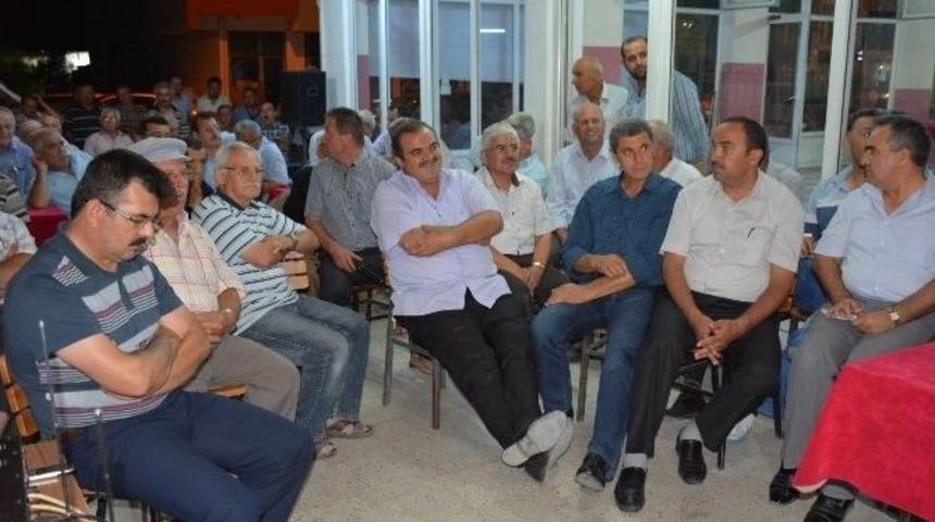 Başkan Canural &Ccedil;eşme Mahallesi&rsquo;nde Vatandaşlarla Buluştu