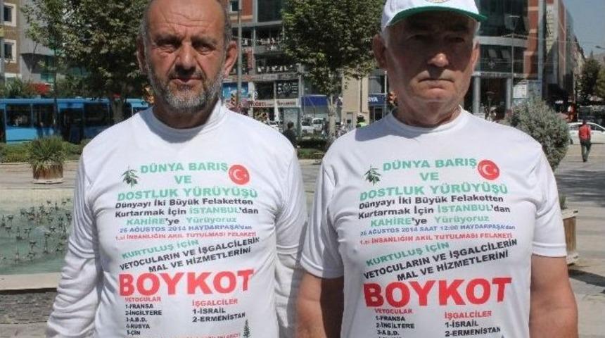 D&uuml;nya Barışı Ve Kuraklığa Dikkat &Ccedil;ekmek İ&ccedil;in Kahire&rsquo;ye Gidiyorlar