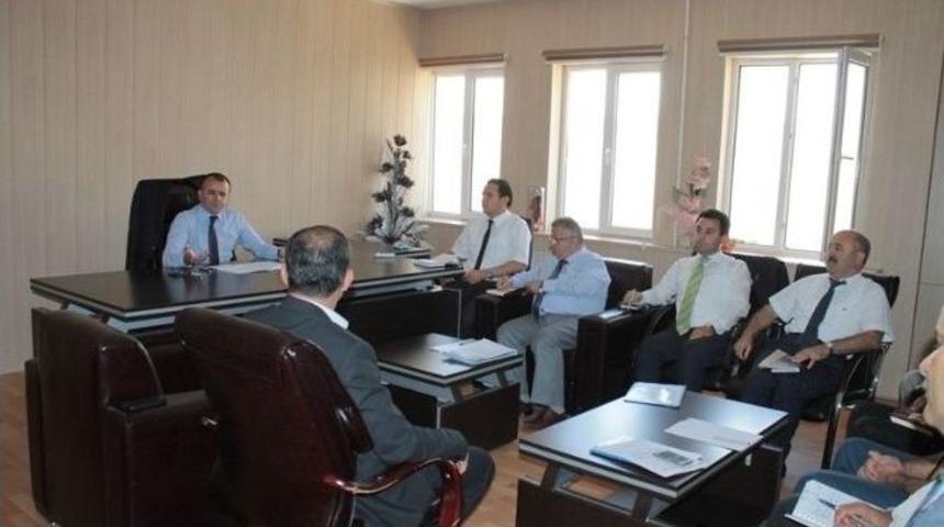 İl&ccedil;e Milli Eğitim M&uuml;d&uuml;rleri Toplantısı