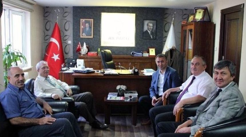 Tbmm Eski Başkan Vekili Alptekin&rsquo;den Coşkuny&uuml;rek&rsquo;e Ziyaret