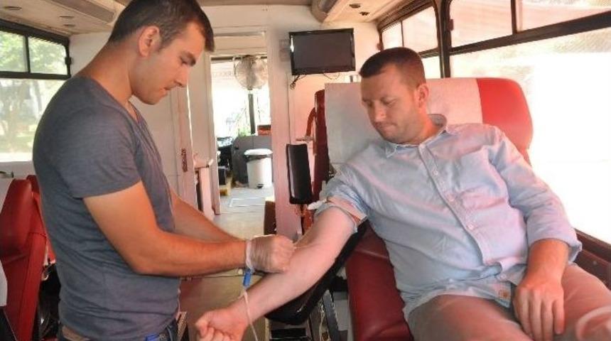 Tekirdağ&rsquo;da Kan Bağışı