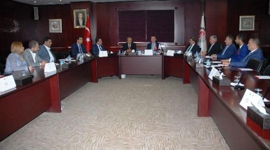 Şehitkamil Kaymakamı Mehmet Aydın, Gto&rsquo;ya Veda Ziyaretinde Bulundu