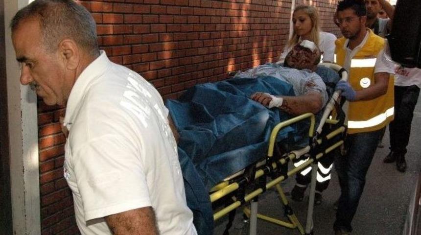 Taş Ocağında &Ccedil;alışan İş&ccedil;inin &Uuml;zerine Kayalar Yuvarlandı