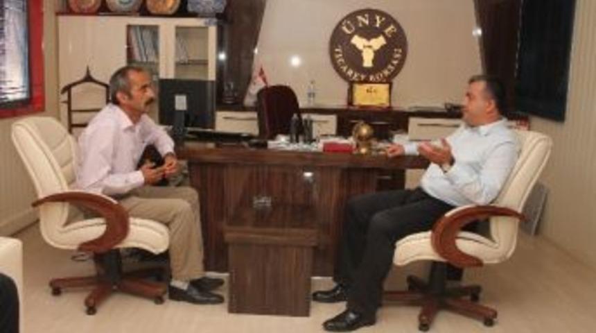 Sarıkahraman&rsquo;dan Uslu&rsquo;ya Ziyaret