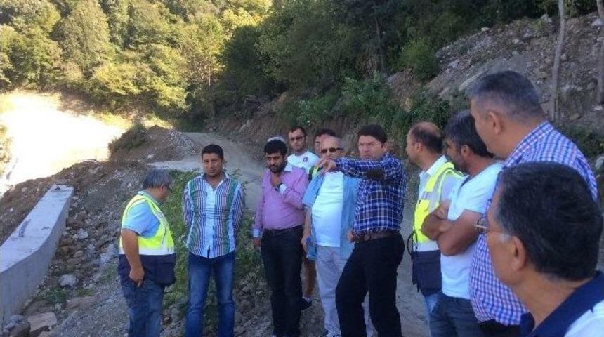 Tunç, Amasra Tüneli’nde Çalışmaları İnceledi