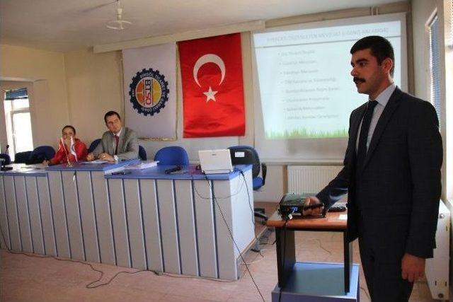 Bingöl’de Dış Ticaret Semineri Verildi