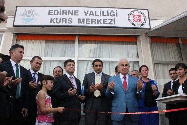 Edirne&rsquo;de İki Kur&rsquo;an Kursu Hizmete A&ccedil;ıldı 1