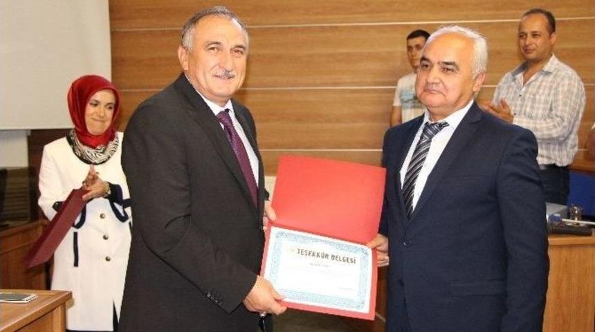 Belediye Bandocularına Teşekk&uuml;r Belgesi Verildi