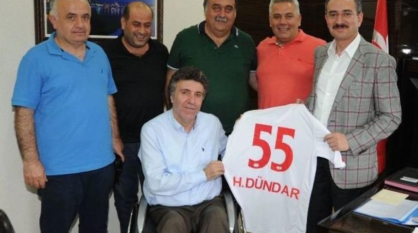 Samsunspor&rsquo;dan Kul Ve D&uuml;ndar&rsquo;a Ziyaret