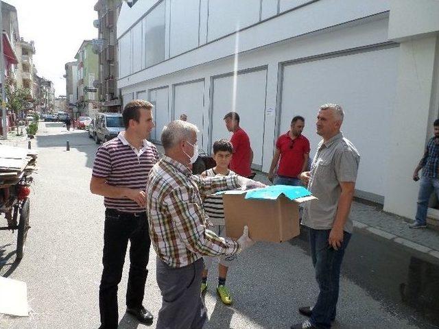 Çark Caddesi’nde Yaralı Ebabil Kuşu Bulundu