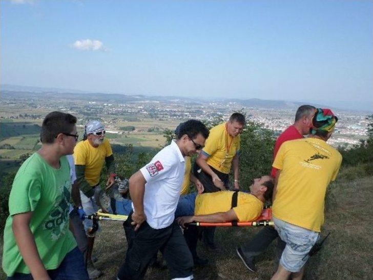 (özel Haber) Türbülansa Giren Paraşüt Yere Çakıldı: 1 Yaralı G5