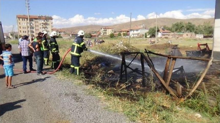 Aksaray&rsquo;da Yangın Paniği