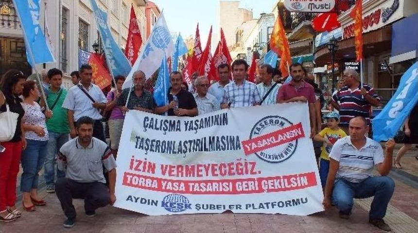 Aydın Kesk&rsquo;ten İş G&uuml;venliği Eylemi