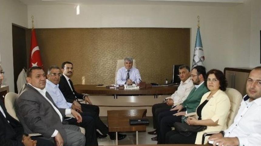Ak Parti İl Başkanı Tanrıver’den Milli Eğitim Müdürü Şimşek’e Ziyaret
