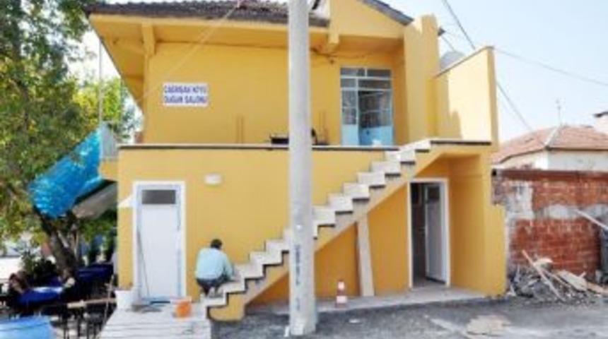 &Ccedil;ağrışan&rsquo;da D&uuml;ğ&uuml;n Salonu Ve Tuvaletler Yenilendi