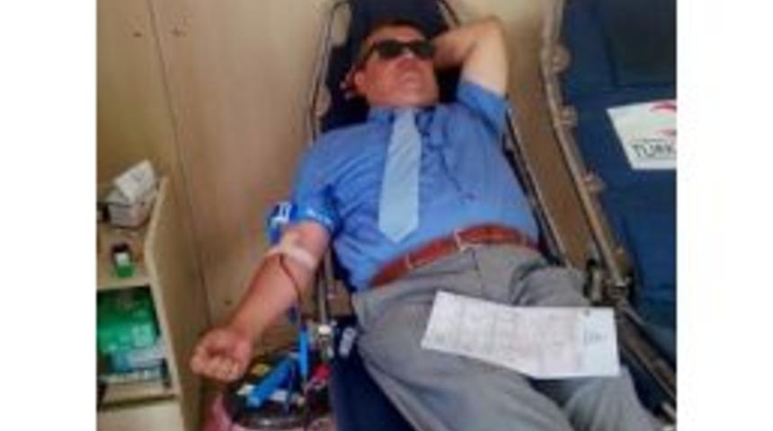 Kaymakam Ali Ada, Kan Bağışı Kampanyasına Destek Verdi