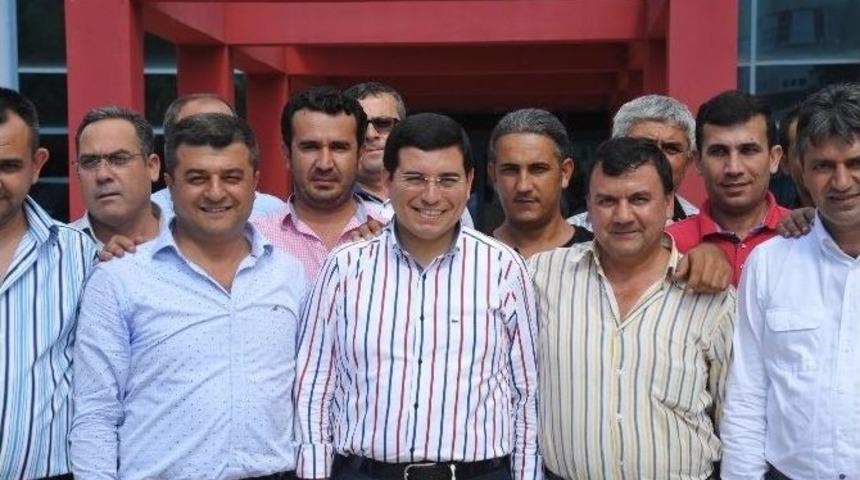 Başkan T&uuml;t&uuml;nc&uuml;&rsquo;den Şof&ouml;rler Ve Otomobilciler Odası&rsquo;na Ziyaret