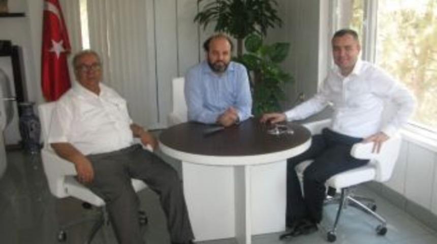 Ceylanpınar Kaymakamı Sarı&rsquo;dan M&uuml;ft&uuml; Acık&rsquo;a Veda Ziyareti