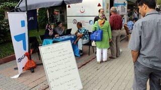 Kütahya Kent Merkezine Stant Açan İş-kur İşçi Arıyor