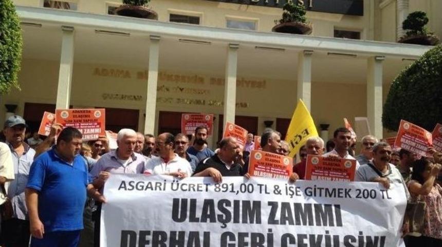 Ulaşım Zammı Protesto Edildi