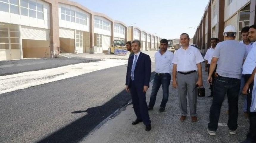 Şahinbey Sanayi Sitesinde Asfaltlama &Ccedil;alışması Başladı