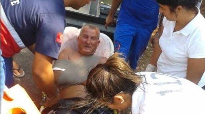 Paraş&uuml;t Eğitmeni, Metrelerce Y&uuml;ksekten Yere &Ccedil;akıldı