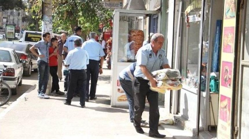 Bismil&rsquo;de Kaldırım İşgaline Son