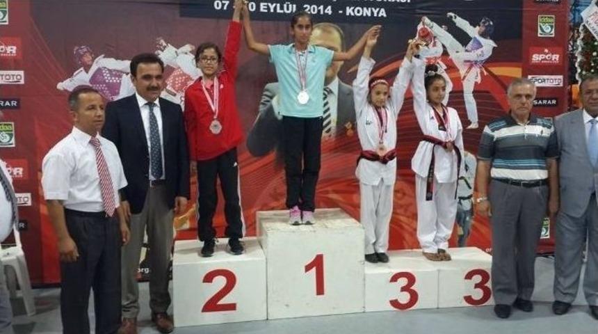 Minik Taekwondocular T&uuml;rkiye Şampiyonasında G&ouml;z Doldurdu