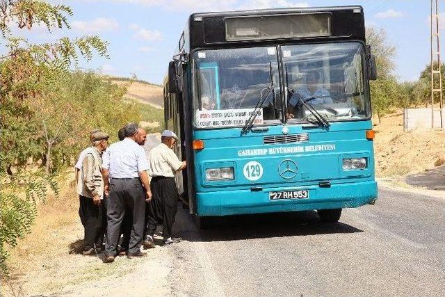 Büyükşehir, Köylere Belediye Otobüsü Seferleri Başlattı