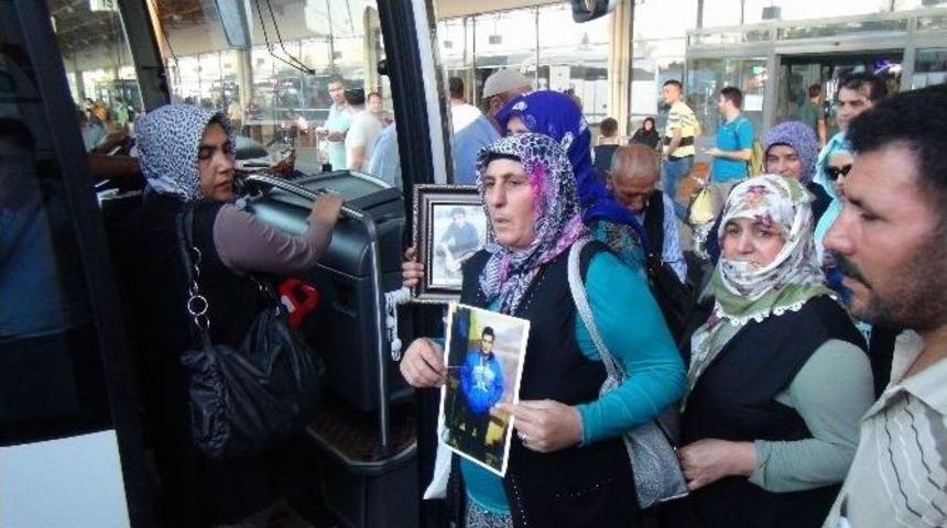 Eylem Yapan Anneler Ankara&rsquo;ya Hareket Etti