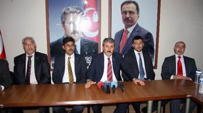 Bbp Genel Başkanı Mustafa Destici: