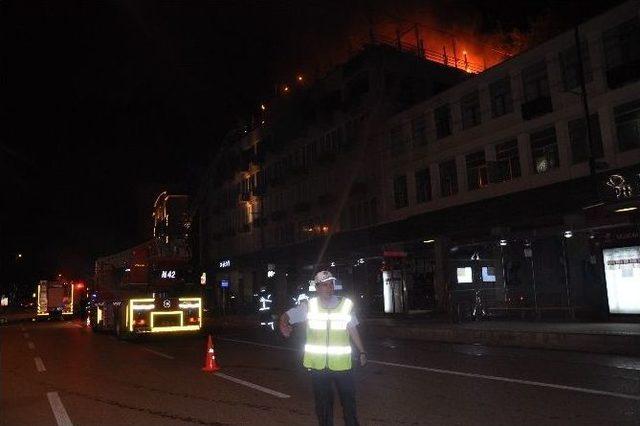 Bursa’da Kafede Korkutan Yangın